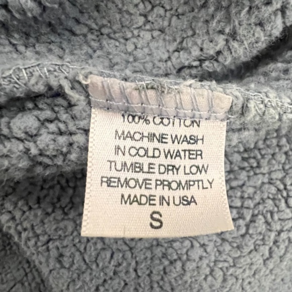 SET ACTIVE WOMEN'S LONG SLEEVE ZIP-UP HOODIE, SIZE SMALL, BLUE - Picture 9 of 9